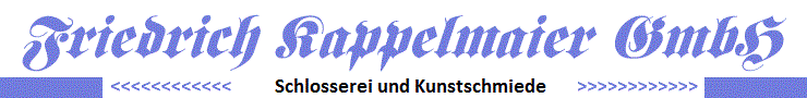 Friedrich Kappelmaier GmbH | Zaun- und Torsysteme | Meisterbetrieb seit 1967